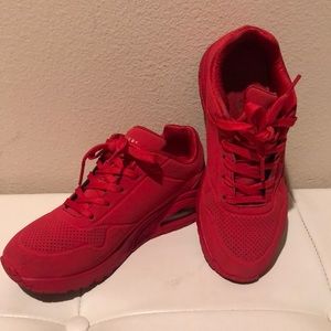 Skechers Red Unos Sneakers